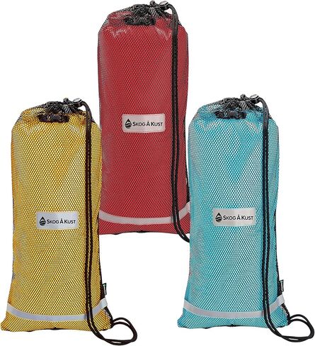 Skog Å Kust SnorkelSak حقيبة غوص شبكية 2 في 1 مع حقيبة جافة مقاومة للماء داخلية قابلة للإزالة in Kuwait