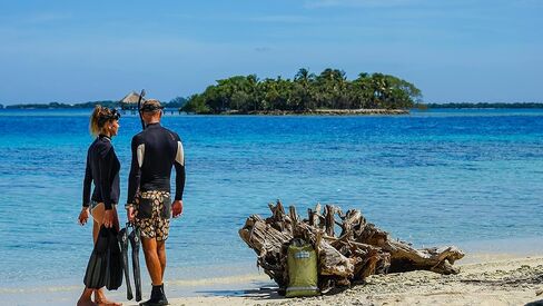 Skog Å Kust SnorkelSak حقيبة غوص شبكية 2 في 1 مع حقيبة جافة مقاومة للماء داخلية قابلة للإزالة in Kuwait