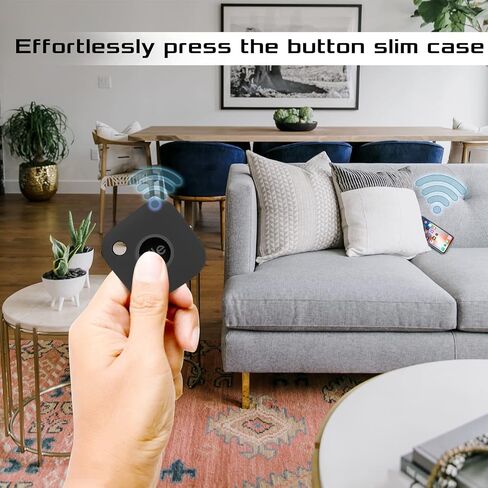 (2 Pack) Seltureone Silicone Case Compatible for Tile Mate 2022 with Keychain, Anti-Scratch Lightweight Soft Protective Sleeve Skin Cover for Tile Mate Tracker 2022 (Device Not Included), Black, White in Saudi Arabia