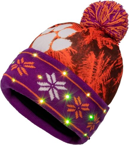 FOCO Big Logo Light Up Printed Beanie in Saudi Arabia