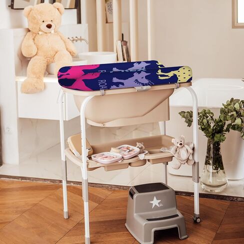 Changing Pad Cover for Boys Girls 2 Pack, Ultra Soft Premium Diaper Change Table Sheets - 28" x 32" Standard Size Sheets Soft Cotton Blend Waterproof Style C in Saudi Arabia