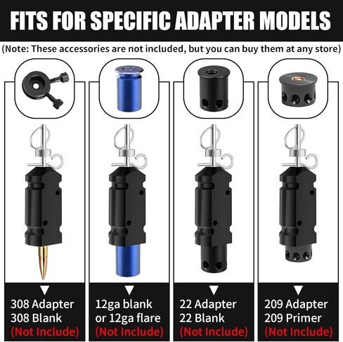 Perimeter Trip Alarm, 12 Gauge Camping Trip Wire Alarm Device, Early Warning Security System for Camping and Property Safety/Bear Deterrent Trip Alarm (Black) in Saudi Arabia