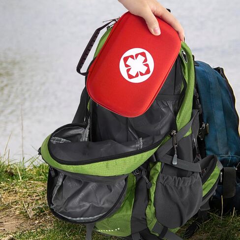 Outdoor Emergency Survival Kit, Camping Accessories, Wild Gear Kit with Fishing Tools, Flint, Blanket, Flashlight Great Gift for Climbing Camping Hiking Hunting Fishing in Kuwait