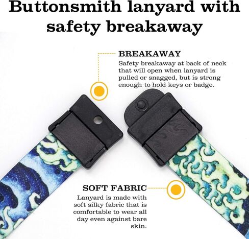 حبل قصير فاخر من Buttonsmith Art - صُنع في الولايات المتحدة الأمريكية in Kuwait