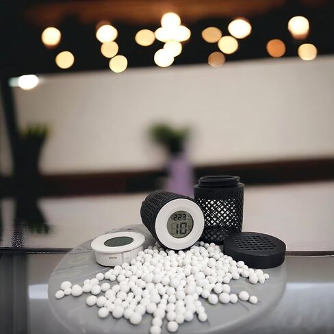 نظام تجفيف الشعيرات Moisture Buster™ الأصلي مع FilaDry™ | يجفف خيوط ثلاثية الأبعاد ويبقيها جافة | يعيد شحن 1000 مرة | يتفوق على هلام السيليكا ×10 | جهاز قياس الرطوبة بشاشة LCD مجانًا (MBV1-1P) in Kuwait