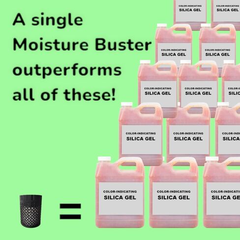 نظام تجفيف الشعيرات Moisture Buster™ الأصلي مع FilaDry™ | يجفف خيوط ثلاثية الأبعاد ويبقيها جافة | يعيد شحن 1000 مرة | يتفوق على هلام السيليكا ×10 | جهاز قياس الرطوبة بشاشة LCD مجانًا (MBV1-1P) in Kuwait