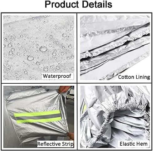 Double Cab 5-ft. Short Bed Truck Car Cover Heavy Duty All Weatherproof Ultrashield Compatible with 2014-2020 2021 2022 2023 Toyota Tacoma Car Cover All Weather Snowproof UV Protect Windproof Outdoor in Saudi Arabia