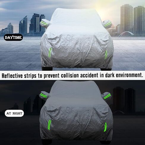 Double Cab 5-ft. Short Bed Truck Car Cover Heavy Duty All Weatherproof Ultrashield Compatible with 2014-2020 2021 2022 2023 Toyota Tacoma Car Cover All Weather Snowproof UV Protect Windproof Outdoor in Saudi Arabia