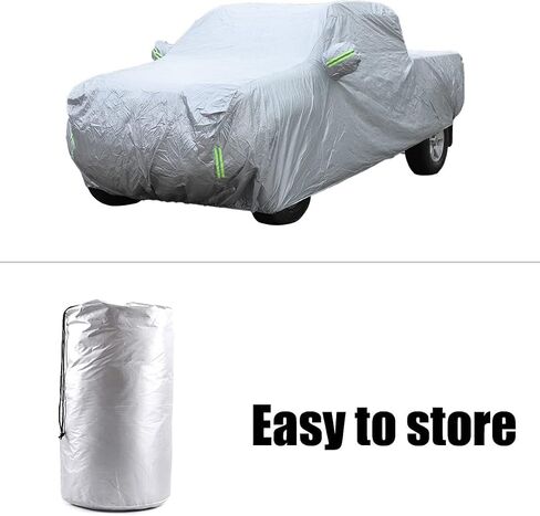 Double Cab 5-ft. Short Bed Truck Car Cover Heavy Duty All Weatherproof Ultrashield Compatible with 2014-2020 2021 2022 2023 Toyota Tacoma Car Cover All Weather Snowproof UV Protect Windproof Outdoor in Saudi Arabia