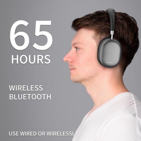 Srhythm NiceComfort 95 Hybrid Noise Cancelling Headphones,Wireless Bluetooth Headset with Transparency Mode,HD Sound (Renewed) in Saudi Arabia