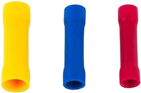 MCIGICM 200 قطعة من موصلات مؤخرة الأسلاك، 10-22AWG موصلات تجعيد موصلات متنوعة معزولة سلكية مستقيمة كهربائية in Kuwait