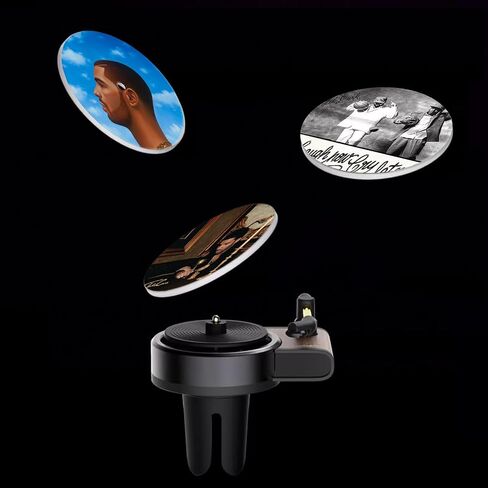 Drake Car Air Freshener, Drake Album Cover 16pcs, Car Vent Clip Air Diffuser, Record Player Car Fresheners for Women and Men, Air Freshener Car Accessories for Music Fans Gift in Saudi Arabia