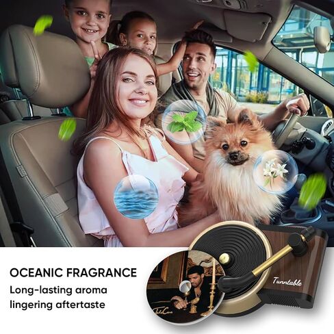 Drake Car Air Freshener, Drake Album Cover 16pcs, Car Vent Clip Air Diffuser, Record Player Car Fresheners for Women and Men, Air Freshener Car Accessories for Music Fans Gift in Saudi Arabia