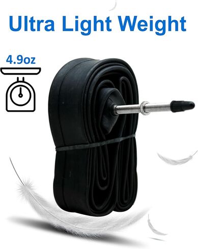 أنبوب دراجة الطريق - صمام بريستا 700 × 23-25c 60 مم - الأنبوب الداخلي لدراجة الطريق - أنبوب إطار الدراجة - أنبوب الدراجة - استبدال أنبوب دراجة مطاطي بوتيل in Kuwait