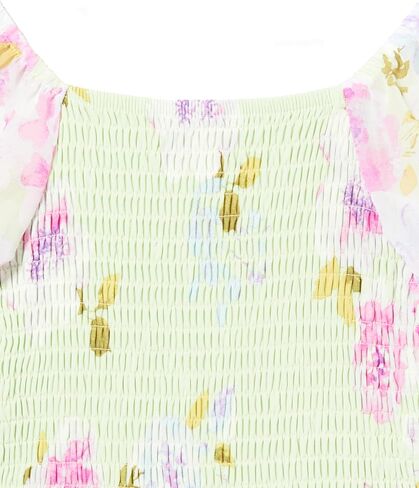 Speechless Girls' Flutter Sleeve Chiffon Maxi Tiered Dress in Saudi Arabia