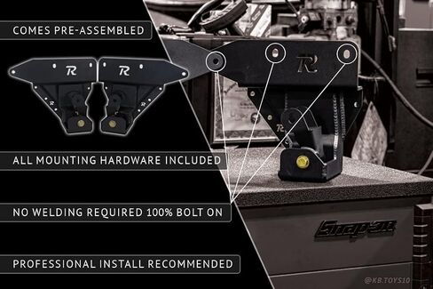 Shackle Hangers for a 2005-2023 Toyota Tacoma | Increased Durability | Complete Factory Replacement | Made in The USA | Rago Fabrication in Saudi Arabia