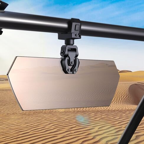 UTV Sun Visor، 1.25 "-2" شريط لفة يعمل مع الزجاج الأمامي مناسب لـ Polaris Ranger RZR 1000 XP Turbo Can am Defender Maverick X3 Kawasaki Mule Pioneer 1000 YXZ Teryx، ملحقات UTV in Kuwait