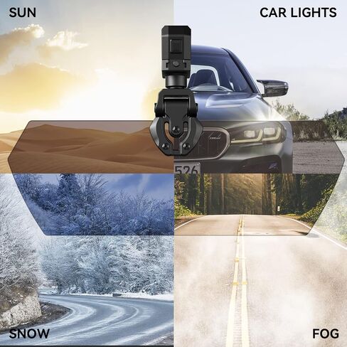 UTV Sun Visor، 1.25 "-2" شريط لفة يعمل مع الزجاج الأمامي مناسب لـ Polaris Ranger RZR 1000 XP Turbo Can am Defender Maverick X3 Kawasaki Mule Pioneer 1000 YXZ Teryx، ملحقات UTV in Kuwait