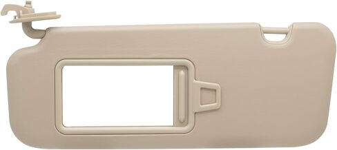 Driver Left & Passenger Right Sun Visor Compatible with Hyundai Elantra 2016-2020 without Sunroof Replaces# 85210-F2100-TTX 85220-F2100-TTX Color Gray in Kuwait