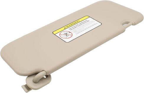 Driver Left & Passenger Right Sun Visor Compatible with Hyundai Elantra 2016-2020 without Sunroof Replaces# 85210-F2100-TTX 85220-F2100-TTX Color Gray in Kuwait