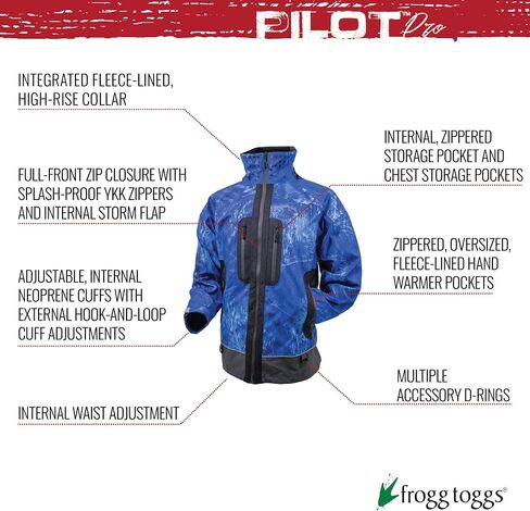 FROGG TOGGS Men's Pilot Pro Waterpoof Rain Jacket in Saudi Arabia