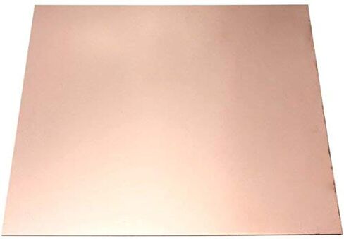 1 قطعة 3 مللي متر × 100 مللي متر × 200 مللي متر 99.9% لوح معدني من النحاس النقي in Kuwait