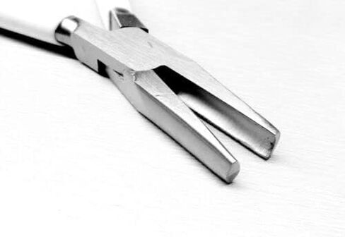 Plier Half Round Concave Jaws Ring Forming Pliers Bending Shaping Large HD 160mm By JTS in Saudi Arabia