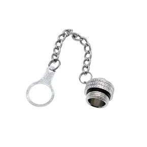 1 قطعة غطاء موصل M12 الخيط الداخلي الخارجي مقبس معدني ذكر أنثى (غطاء داخلي معدني) in Kuwait