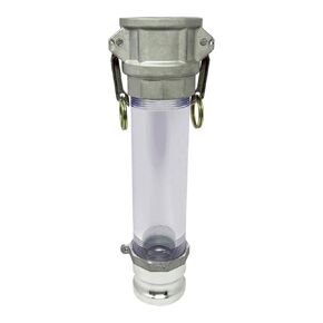 Gloxco 2" in-line Camlock Polycarbonate Sight Glass Assembly (CAM-20-SG-PCAL) in Kuwait