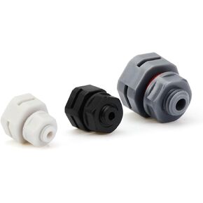 10-100PCS Waterproof Dust Proof One-Way Ventilation Air Breather Valves M12 Vent Plug Eptfe Valve Protective(White,M6X1_20PCS) in Kuwait