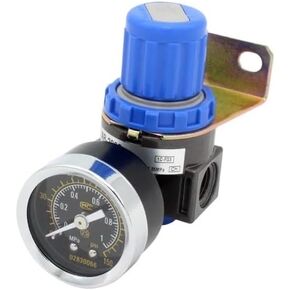 AR2000 1/4''Pneumatic Mini Air Pressure Relief Control Compressor Regulator Treatment Units Valve Gauge Fitting(Light Purple) in Saudi Arabia