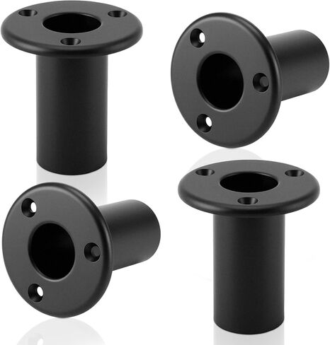 4 Pcs Folding Pontoon Ladder Insert Plugs Removable Dock Mounting Hardware Boat Replacement Parts for Marine Yacht Hook Telescoping Ladder Tube Extra Cup Mount in Saudi Arabia