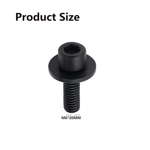 266133-3 M6x20 Blade Clamp Bolt (4 Pack), Heavy Duty Metal Hex Fixing Screw Replacement for Makita BSS611 DSS611 DSS610 4105KB SS610D 4101RH Circular Saw Parts in Saudi Arabia