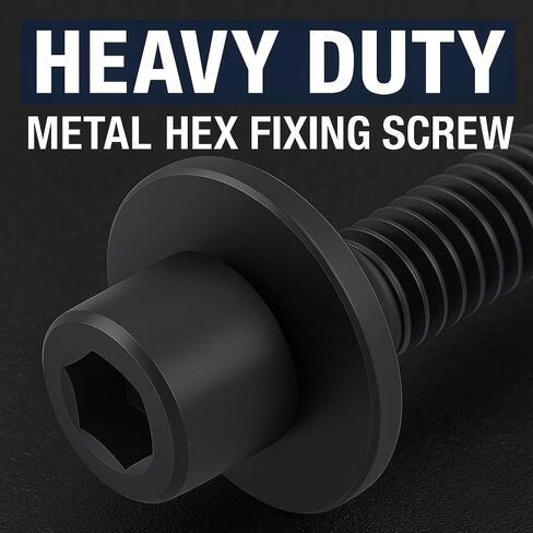 266133-3 M6x20 Blade Clamp Bolt (4 Pack), Heavy Duty Metal Hex Fixing Screw Replacement for Makita BSS611 DSS611 DSS610 4105KB SS610D 4101RH Circular Saw Parts in Saudi Arabia