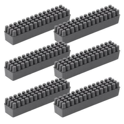 6Pcs A1 Nozzle Brush Compatible for Bambu lab A1 Heatbed Nozzle Brush Replacement Kit, 3D Printer Heatbed Silicone Wiper Cleaning Tool (Only for A1) in Kuwait