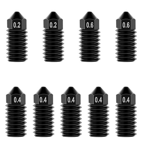 6Pcs A1 Nozzle Brush Compatible for Bambu lab A1 Heatbed Nozzle Brush Replacement Kit, 3D Printer Heatbed Silicone Wiper Cleaning Tool (Only for A1) in Kuwait