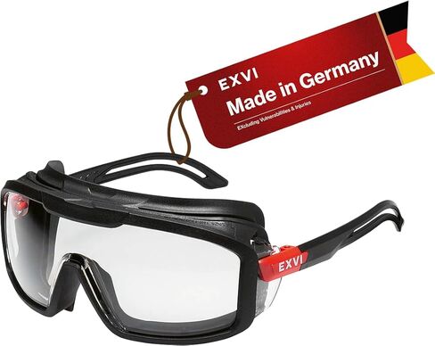 SG200 Safety Glasses – Anti-Fog & Scratch-Resistant, Flexible Rubber Gasket for Protection Against Liquids & Particles, UV400 Protection, Adjustable Ergonomic Fit in Saudi Arabia