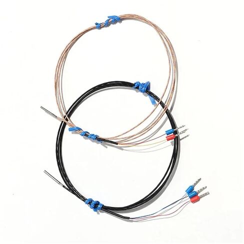 PT100 K Type Mini Detector SUS304 Temperature Sensor PTFE-Insulated Cable 0-480℃ 1Pcs(K Type 1.5x15mm 1M) in Saudi Arabia