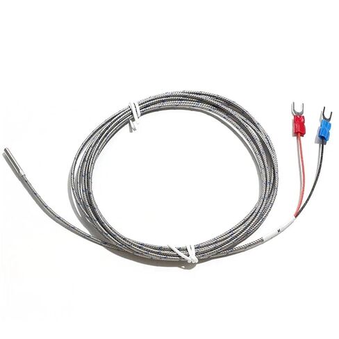 Thermocouple K-Type Temperature Probe Small Cylindrical Sensor Cable Length 0.5M-5M 1Pcs(K probe3x20mm 5M) in Saudi Arabia