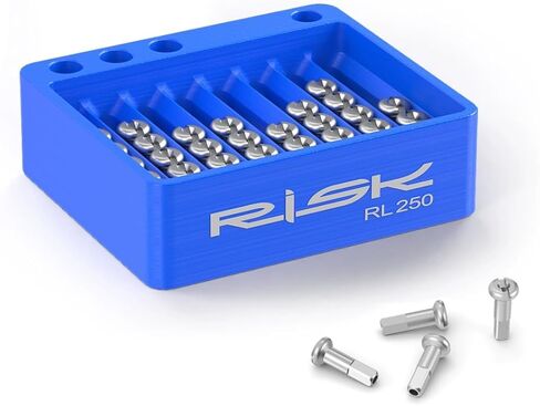 Spoke Nipple Storage Box - Professional Bicycle Wheel Building Organizer (13G/14G/15G Compatible) | 48-Piece Capacity in Saudi Arabia