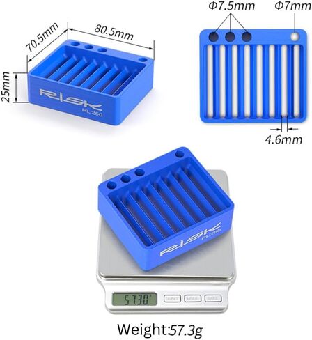 Spoke Nipple Storage Box - Professional Bicycle Wheel Building Organizer (13G/14G/15G Compatible) | 48-Piece Capacity in Saudi Arabia