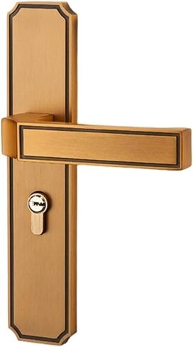 قفل باب غرفة النوم، قفل باب خشبي منزلي داخلي، مقبض بسيط على الطراز الصيني، قفل باب الغرفة الصامت (النوع B) in Kuwait