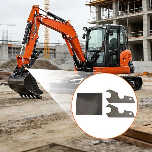 ALMULOO Quick Tach Bracket Compatible with Kubota KX040 KX71 KX91 KX121 KX033 U35 Bare Metal Steel in Saudi Arabia