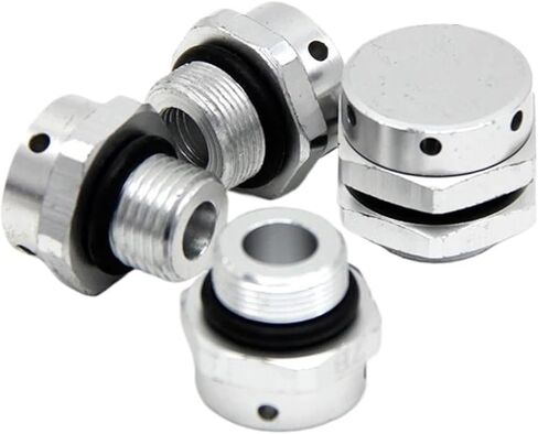 Brass and 304 Stainless Steel Waterproof Air Vent Valve M12*1.5 Metal Breather Vent Valve(SS304,4PCS M16X1.5_M) in Kuwait