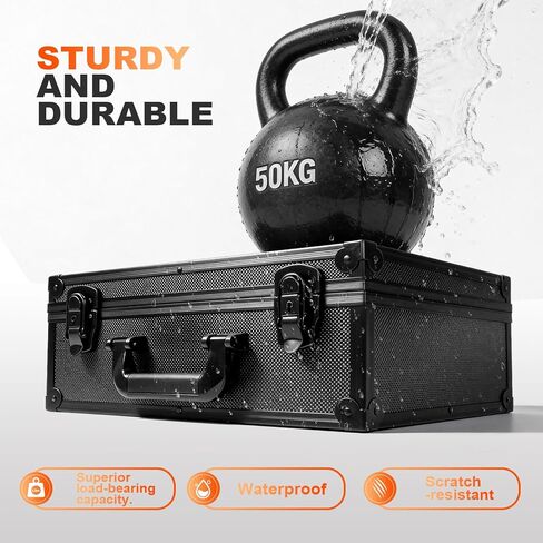 Toploader Storage Box for 3" x 4" 35pt Rigid Cards,Trading Card Case with Key Lock for Sports Cards Holds 600+ Toploaders or 135+ Magnetic Holders with 40pcs Labels and 6 Foam in Kuwait