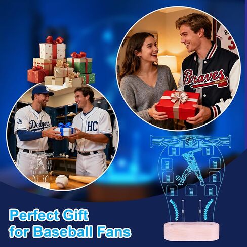 Loscarol Championship Ring Display Case, 10 Slots Baseball Ring Holder Case with LED Light, Acrylic Championship Ring Display Stand for Collection Sports Champion Rings in Kuwait