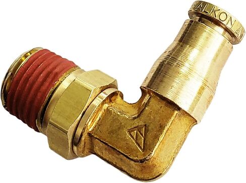 2 حزمة من أنبوب تركيب الكوع TORQUE ذكر 1/4 NPT x 1/4 PTC (يستبدل رفع الهواء 21837، Firestone F3128-1) (2 × TR14SEF14) in Saudi Arabia
