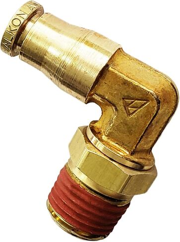 2 حزمة من أنبوب تركيب الكوع TORQUE ذكر 1/4 NPT x 1/4 PTC (يستبدل رفع الهواء 21837، Firestone F3128-1) (2 × TR14SEF14) in Saudi Arabia