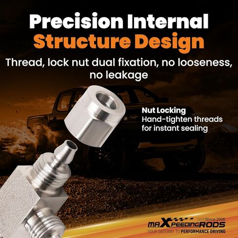maXpeedingrods 6 mm OD Air Line Fittings, Quick Connect Air Hoes Fittings, 3 Way Stainless Steel Union Tee Replacement for Air Suspension Kit & Air Compressor Kit for Trucks Vans, 2 Packs in Saudi Arabia