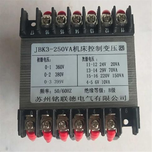محول آلة القص jbk3-250VA محول التحكم في أدوات الآلة 380 فولت متغير 24V29V220V6V in Kuwait